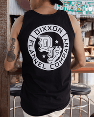 White Stars Tank - Black