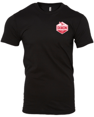 Red & White Working Class T-Shirt - Black