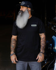 Yellow Motorhead T-Shirt - Black